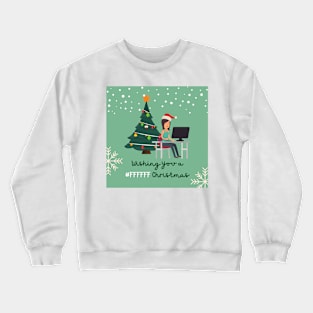 Programmer White Christmas - 3 Crewneck Sweatshirt